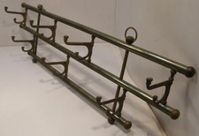 vintage brass coat rack for sale  Macon