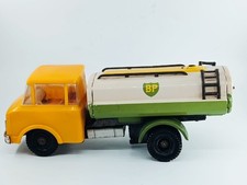 Vintage MSB BP Fuel Tank Truck Plastic & Tin Friction Toy Germany DDR 70s comprar usado  Enviando para Brazil