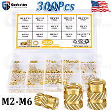 300pcs brass knurled for sale  Perth Amboy