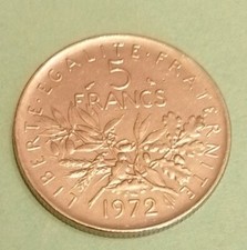 Mp1 moneta 50francs. usato  Ticengo