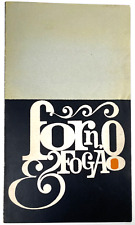 FORNO FOGAO RESTAURANT vintage Hotel Regente menu RIO DE JANERO, BRASIL década de 1980 comprar usado  Enviando para Brazil