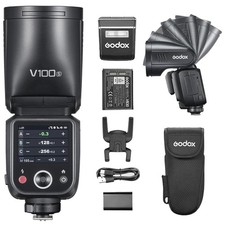 Godox V100S V100 S TTL 2.4G HSS cabeça redonda câmera flash luz Speedlite para Sony comprar usado Godox V100S V100 S TTL 2.4G HSS cabeça redonda câmera flash luz Speedlite para Sony comprar usado  Enviando para Brazil