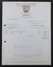 Invoice 1951 orleans d'occasion  Expédié en Belgium