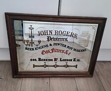 Advertising mirror john for sale  LIVERPOOL