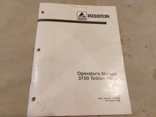 Hesston operator manual for sale  Jasper