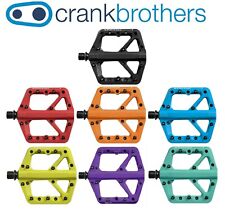 Pedais de plataforma Crank Brothers Stamp 1 MTB pequenos ou grandes pretos, cores sortidas comprar usado  Enviando para Brazil