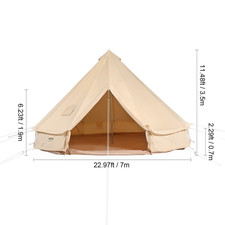 Tente cloche toile d'occasion  Gonesse