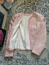 Rosé boucle blazer gebraucht kaufen  Dresden