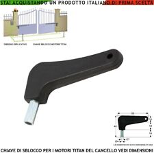 Chiave cancello titan usato  Roma