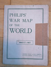 Philips war map for sale  ISLE OF ISLAY