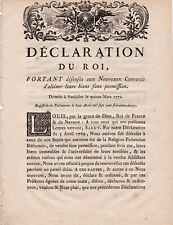 Protestantism declaration carr d'occasion  Expédié en Belgium
