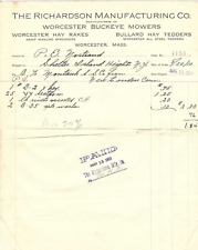 1910 advertising invoice for sale  Westminster