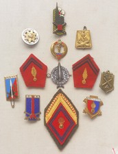 Lot insignes artillerie d'occasion  Lorient