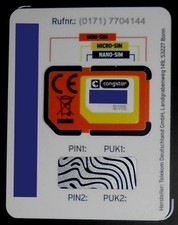 0171 congstar sim gebraucht kaufen  Deutschland