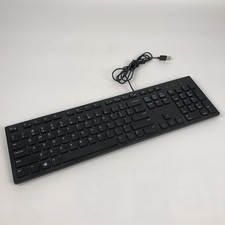 Teclado Dell KB216P preto USB com fio desktop fino comprar usado  Enviando para Brazil