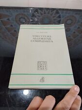 Strutture algoritmi complessit usato  Cesena