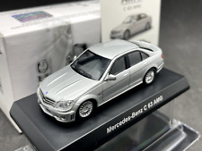 Kyosho 1/64 Mercedes-Benz C 63 AMG prata C63 modelo de carro fundido 50D1 comprar usado  Enviando para Brazil