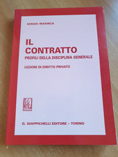 Contratto maiorca giappichelli usato  San Lorenzo Nuovo
