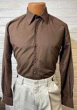 Brown tuxedo shirt for sale  Dubuque