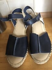 Footglove navy sandals for sale  LONDON