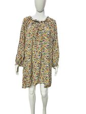 Doen Mujer Blix Floral Estampado Croché Bordado Extragrande Minishorts VESTIDO S comprar usado  Enviando para Brazil