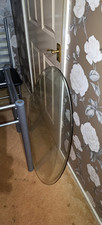 Round glass table for sale  MILTON KEYNES