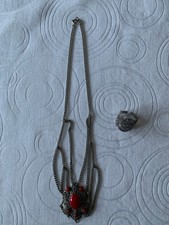 Trachtenschmuck kette tuchring gebraucht kaufen  Aumühle