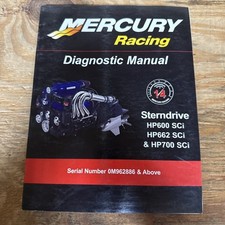 Manual de diagnóstico Mercury 90-8m8024709 Sterndrive HP 600 662 700 SCI #158 comprar usado Manual de diagnóstico Mercury 90-8m8024709 Sterndrive HP 600 662 700 SCI #158 comprar usado  Enviando para Brazil