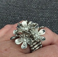Silver finish beaded for sale  HARTLEPOOL