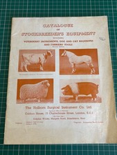 Stockbreeder equipment catalog for sale  DONCASTER