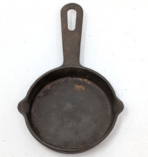 Mini vendedor vintage Brillion ferro fundido amostra frigideira frigideira ferramenta de cozinha, usado comprar usado  Enviando para Brazil