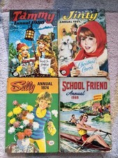 Vintage girls annuals for sale  PURLEY