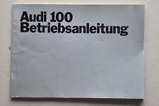 Audi 100 betriebsanleitung gebraucht kaufen  Alsbach, Deesen, Nauort