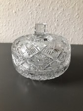 Large crystal lidded for sale  CRAWLEY