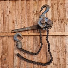 Yale ton chain for sale  THETFORD