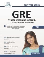 Gre verbal reasoning for sale  Williamsburg