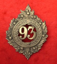 93rd sutherland highlanders for sale  TRING