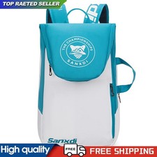 Suporta 3 Raquetes Bolsa Raquete Grande Capacidade Padel Raquetes Mochila (Azul) #g comprar usado  Enviando para Brazil