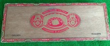 Vintage wooden cigar for sale  LEIGH