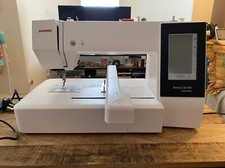 Janome mc550e embroidery for sale  KETTERING