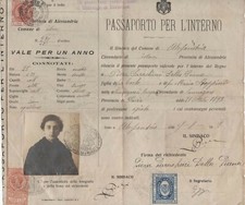 Passaporto per interno usato  Sale