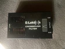 Lektron crossover filter gebraucht kaufen  Gerabronn
