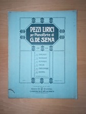 Spartito antico sena usato  Pettinengo