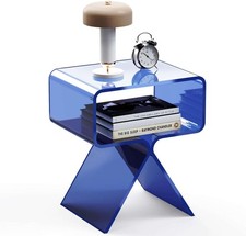 Solarsound Akrylowy stolik boczny Stolik nocny 39 x 30 x 45 cm (czarny) na sprzedaż Solarsound Akrylowy stolik boczny Stolik nocny 39 x 30 x 45 cm (czarny) na sprzedaż  PL