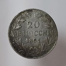 Moneta baiocchi 1861 usato  Monte di Procida
