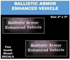 Decals ballistic armor for sale  Zionsville