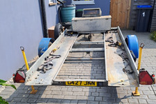 Flatbed car trailer for sale  LANCING