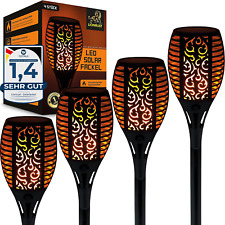 Led solar gartenfackel gebraucht kaufen  Fürth