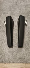 Armrest leather black for sale  BIRMINGHAM