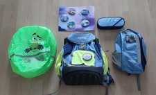 Schulrucksack ergobag hellblau gebraucht kaufen  Konradsreuth